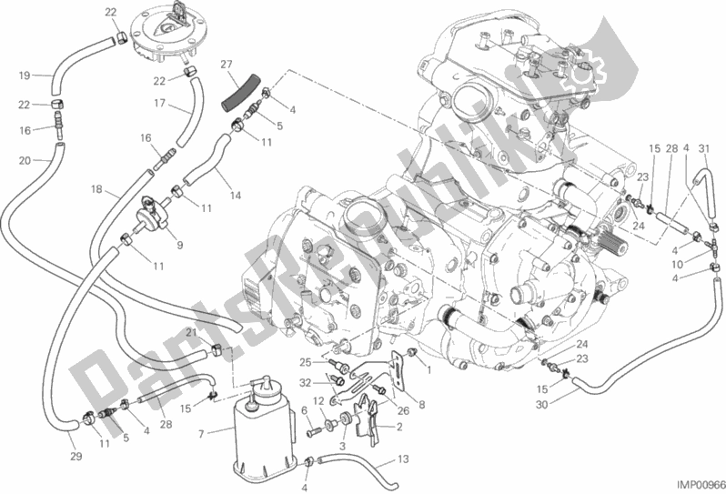 Toutes les pièces pour le Filtre à Cartouche du Ducati Multistrada 1200 S ABS 2016